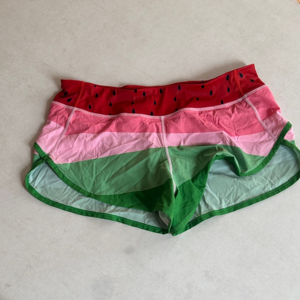 Cache Coeur Watermelon Inspired Athletic Shorts